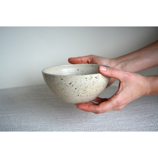 Bol - Crem specks, 15 cm