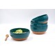 Bol ceramică pentru supă - Blue Lagoon, 15 cm