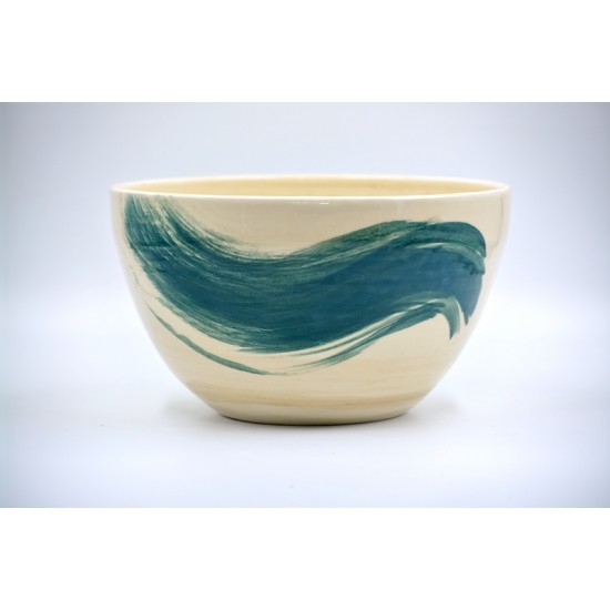 Bol ceramică pentru salate - Blue Lagoon, 23 cm
