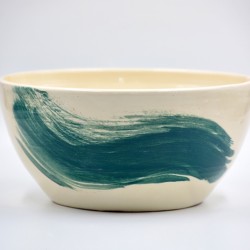Bol ceramică pentru fructe - Blue Lagoon, 24 cm