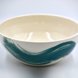 Bol ceramică pentru servire - Blue Lagoon, 22 cm