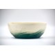 Bol ceramică pentru fructe - Blue Lagoon, 21 cm