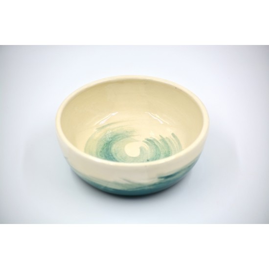 Bol ceramică pentru cereale - Blue Lagoon, 15 cm