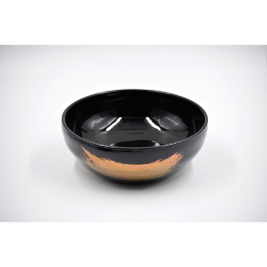 Bol ceramică pentru cereale - Black Samurai, 15 cm