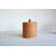 Borcan ceramic cu capac pentru maia - Caramel, 1l