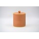 Borcan ceramic cu capac pentru maia - Caramel, 1l