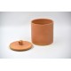 Borcan ceramic cu capac pentru maia - Caramel, 1l