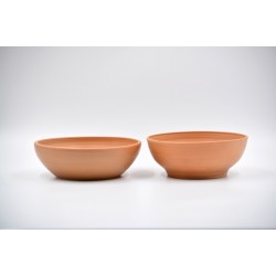 Boluri ceramică Teracota (set 2), 15 cm