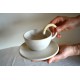 Farfurie rotundă mică – Cream, diametru 14 cm
