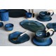 Farfurie asimetrică mică – Nautilus blue, 15 cm