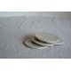 Coaster - Suport cană – RAW Cream, 10 cm