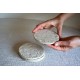 Coaster - Suport cană – RAW Cream, 10 cm