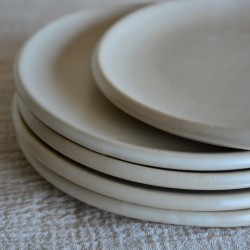 Farfurie rotundă mică – Cream, diametru 14 cm