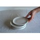 Farfurie rotundă mică – Cream, diametru 14 cm