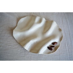 Platou asimetric – Cream, 40 x 30 cm