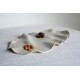 Platou asimetric – Crem Specks, 46 x 25 cm