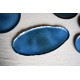 Platou – Nautilus blue, 39 x 19 cm