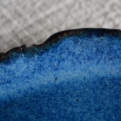 Platou – Nautilus blue, 39 x 19 cm