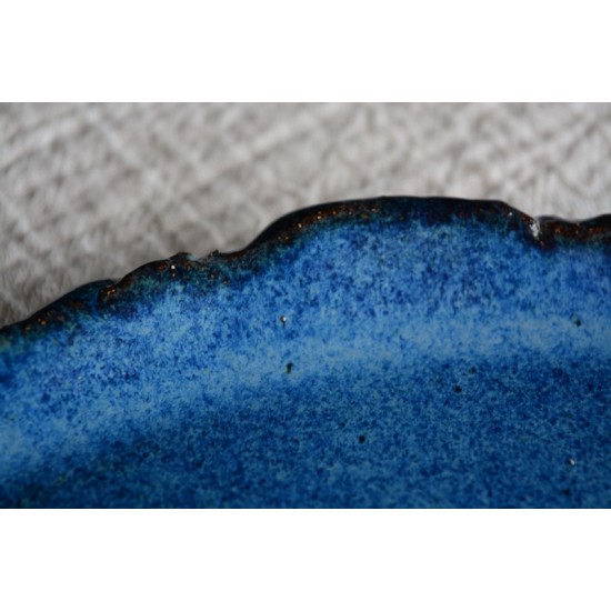 Platou – Nautilus blue, 39 x 19 cm