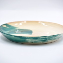 Farfurie ceramică Blue Lagoon, 21 cm