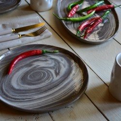 Farfurie - Wood, diametru 24 cm