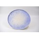 Farfurie din porțelan handmade Blue Speckles – diametru 24 cm