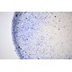 Farfurie din porțelan handmade Blue Speckles – diametru 24 cm