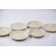 Set 6 farfurii mici - Crem Specks, 12 cm