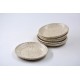 Set 6 farfurii mici - Crem Specks, 12 cm
