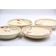 Farfurii ceramică pentru desert Maceșe (set 4), 17 cm