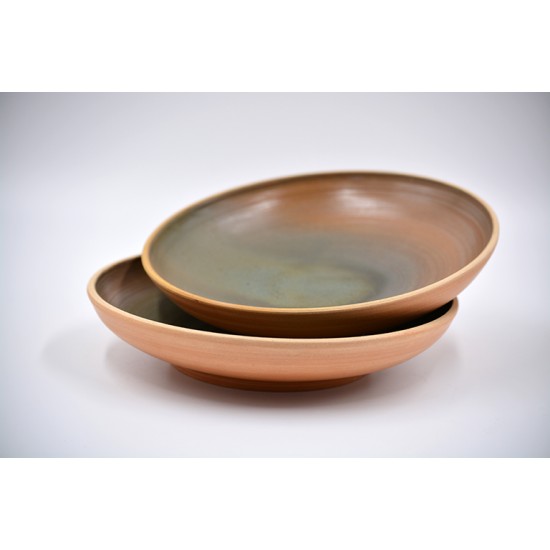Farfurii ceramică Teracota - Ceylon (set 2), 20 cm