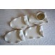 Farfurie / Tavă asimetrică S – Cream, 15 x 11 cm
