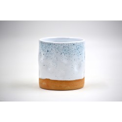 Pahar ceramică Blue Lagoon Splash - Amprente, 300 ml