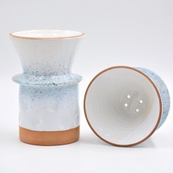 Set ceramică dripper și cană pentru cafea - Splash - Amprente, 300 ml