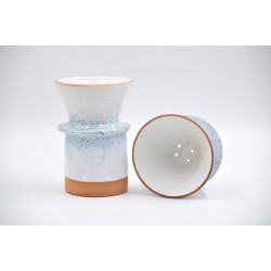 Set ceramică dripper și cană pentru cafea - Splash - Amprente, 300 ml