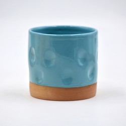 Pahar ceramică Bleu - Amprente, 300 ml