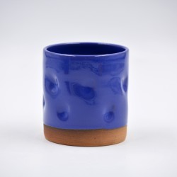 Pahar ceramică Albastru - Amprente, 300 ml