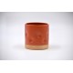 Pahar ceramică Teracota - Amprente Mat, 300 ml