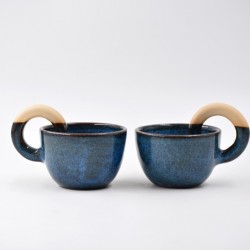 Ceașcă espresso - Nautilus Blue, 110 ml