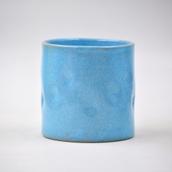 Pahar gresie Amprente - Blue Sky, 300 ml