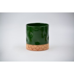 Pahar ceramică Semne Tradiționale - Salbă, 300 ml