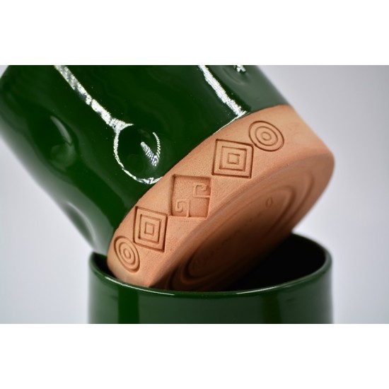 Pahar ceramică Semne Tradiționale - Salbă, 300 ml