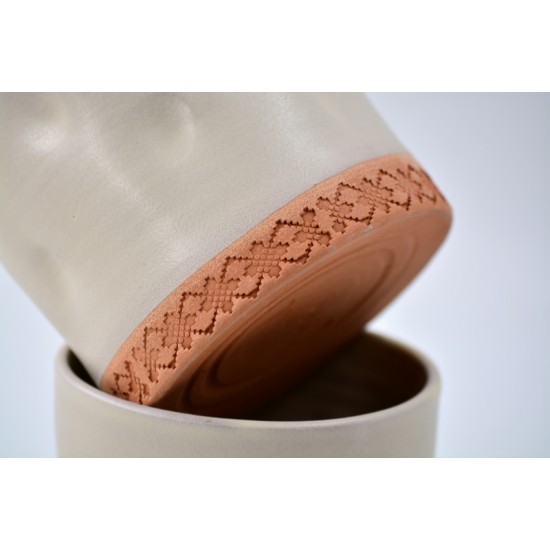 Pahar ceramică Semne Tradiționale - Bordură, 300 ml