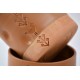 Pahar ceramică Semne Tradiționale - Cocoș - Pomul Vieții, 300 ml