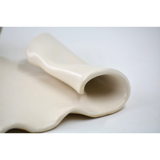 Set 2 cești espresso și tăviță - Crem Specks, 100ml