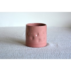 Pahar gresie Amprente - Blush, 300 ml