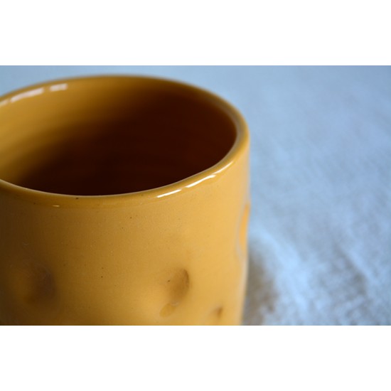 Pahar gresie Amprente - Honey, 300 ml