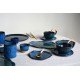 Pahar Amprente - Nautilus blue, 300 ml