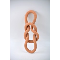 Nod decorativ perete - Teracota, 27 cm