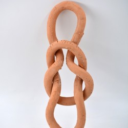 Nod decorativ perete - Teracota, 27 cm